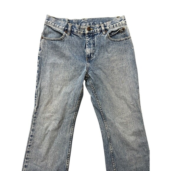 Vintage Rare y2k Harley Davidson Low Rise Jeans Tailbone Embroidery Women’s Sz 4 - Picture 7 of 12